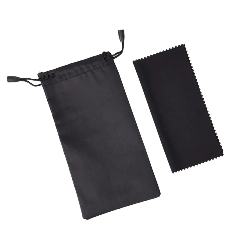 Microfiber Storage Pouch and Cloth